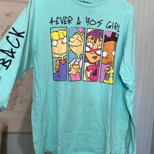 Nickelodeon 4-ever a 90’s girl t shirt